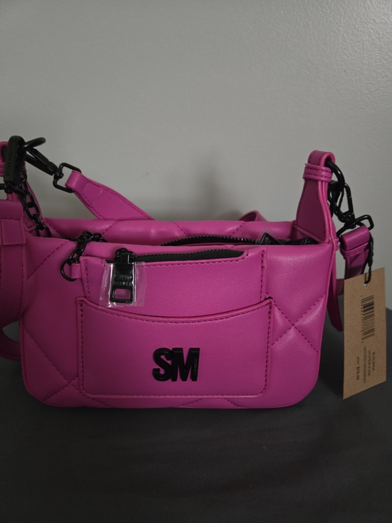 Steve Madden Handbags - Hyper Pink Quilted Crossbody Bag